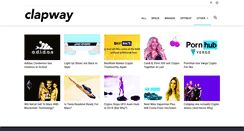 Desktop Screenshot of clapway.com