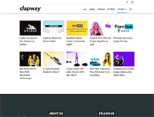Tablet Screenshot of clapway.com
